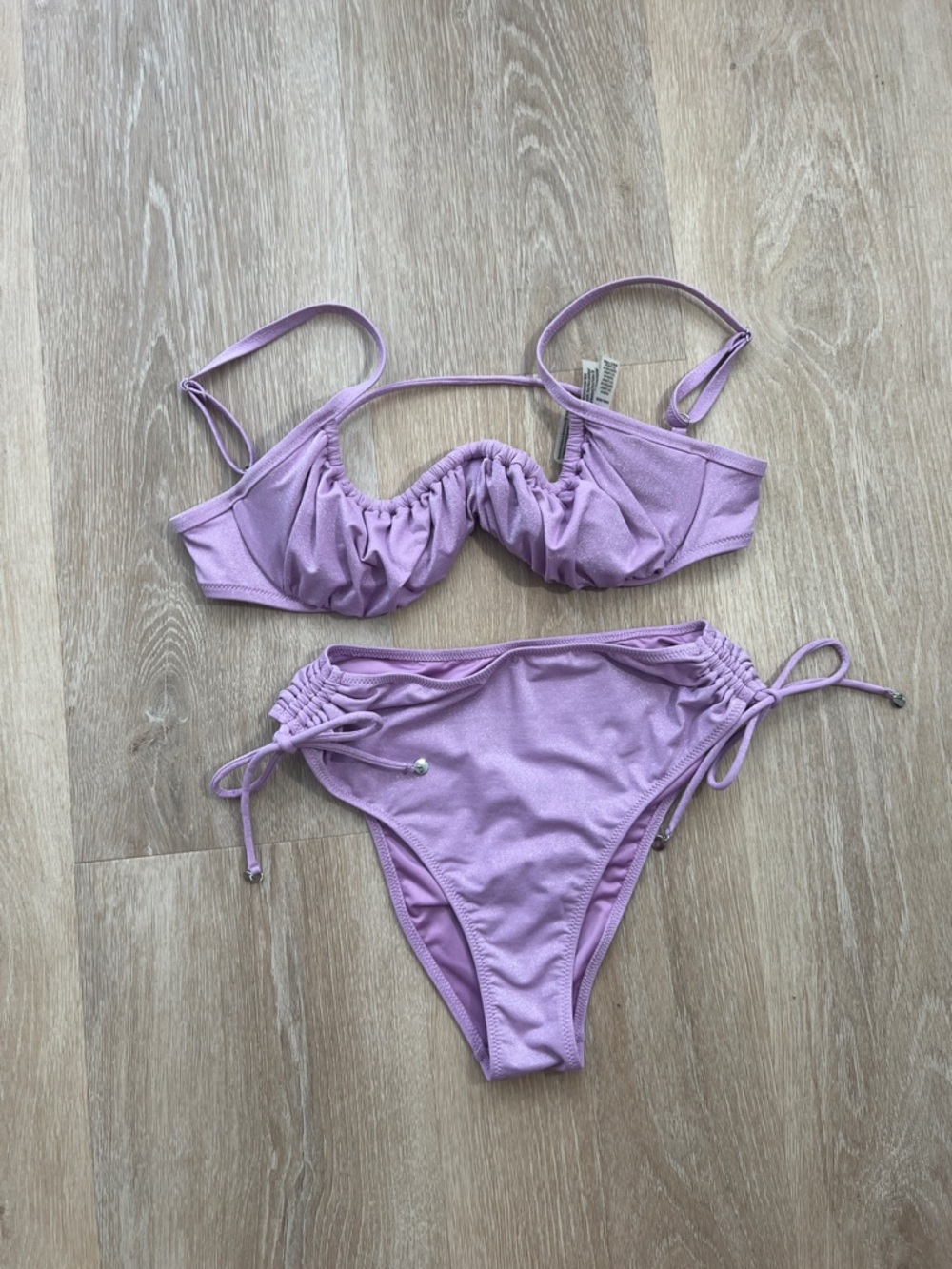Victoria's Secret Lilac Ruched Bikini